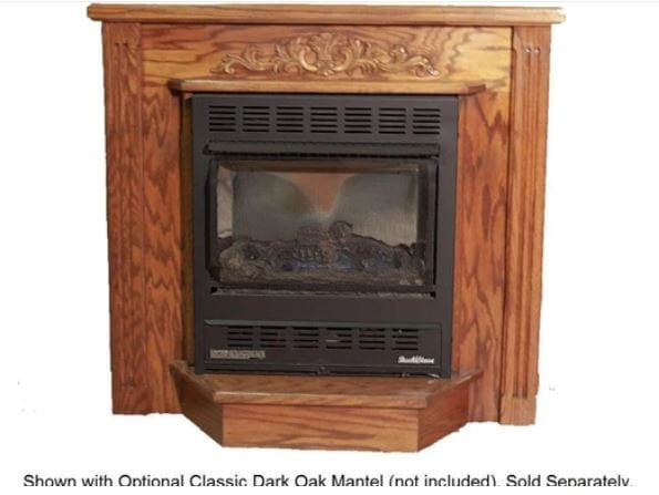 Buck Stove 20" Model 1127 Vent-Free Gas Stove with Variable Speed Blower