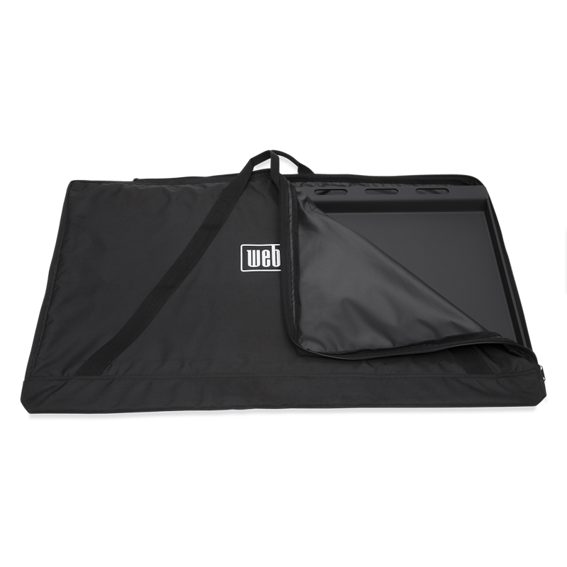 Weber Rust-Resistant Griddle Insert Storage Bag Black 7036