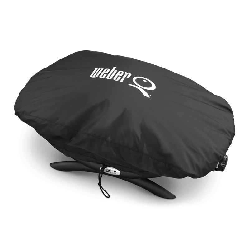 Weber Q100/1000 Premium Black Grill Cover 7110