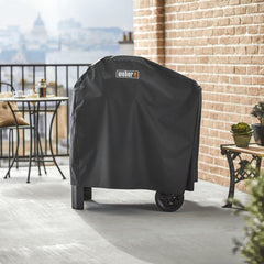 Weber Premium Black Grill Cover For Electric Grill with Cart 7181