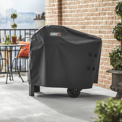 Weber Premium Black Grill Cover For Electric Grill with Cart 7181