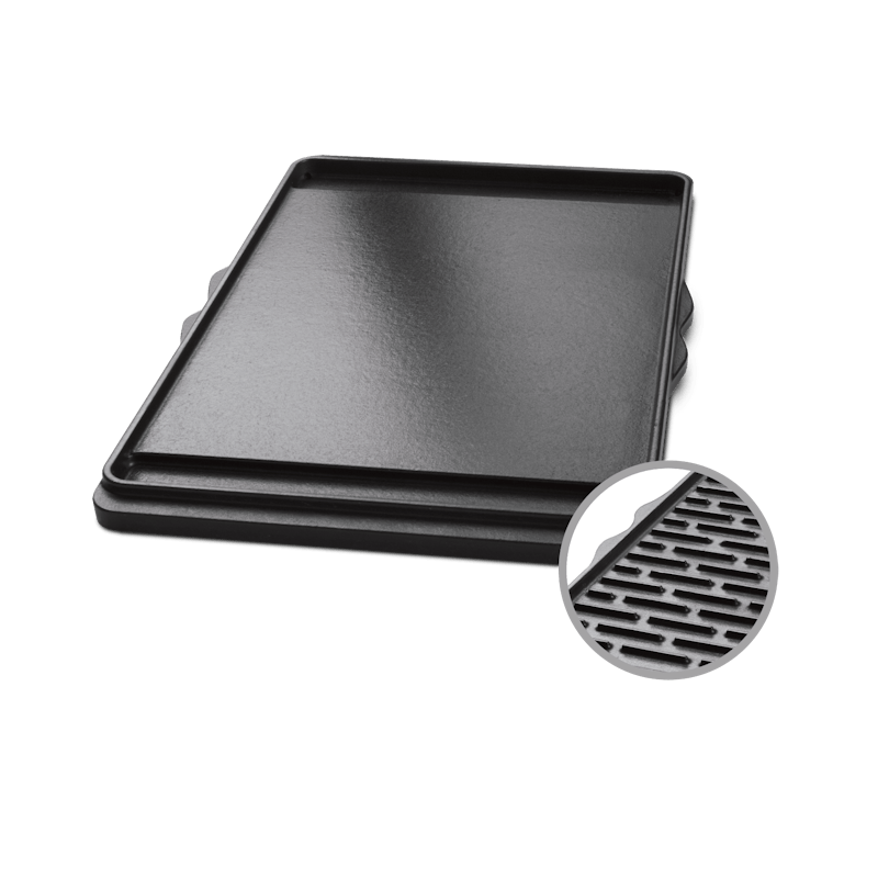 Weber Spirit 300 & SmokeFire Cast Iron/Porcelain Griddle 7598