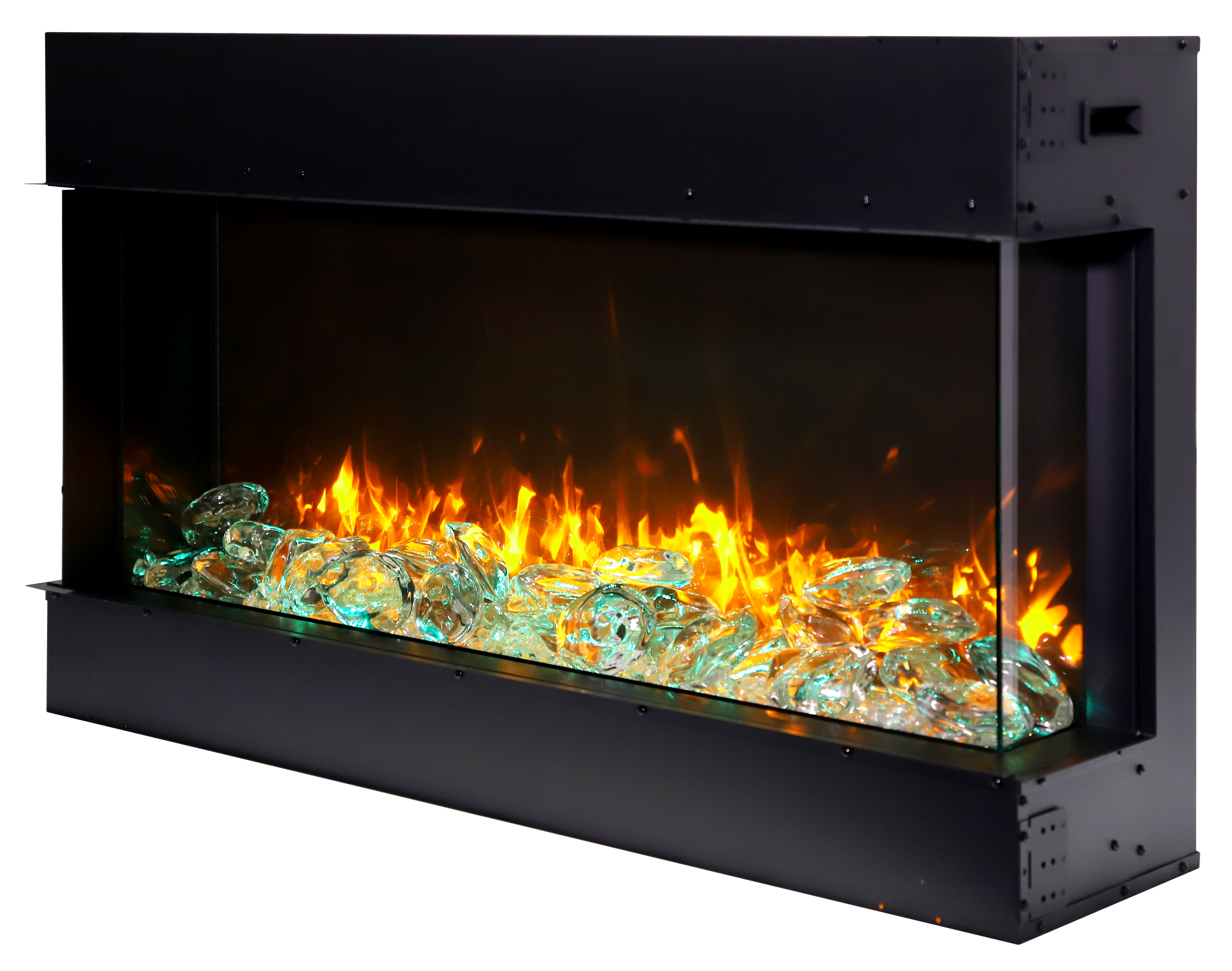 Remii BAY-SLIM 3 Sided Electric Fireplace