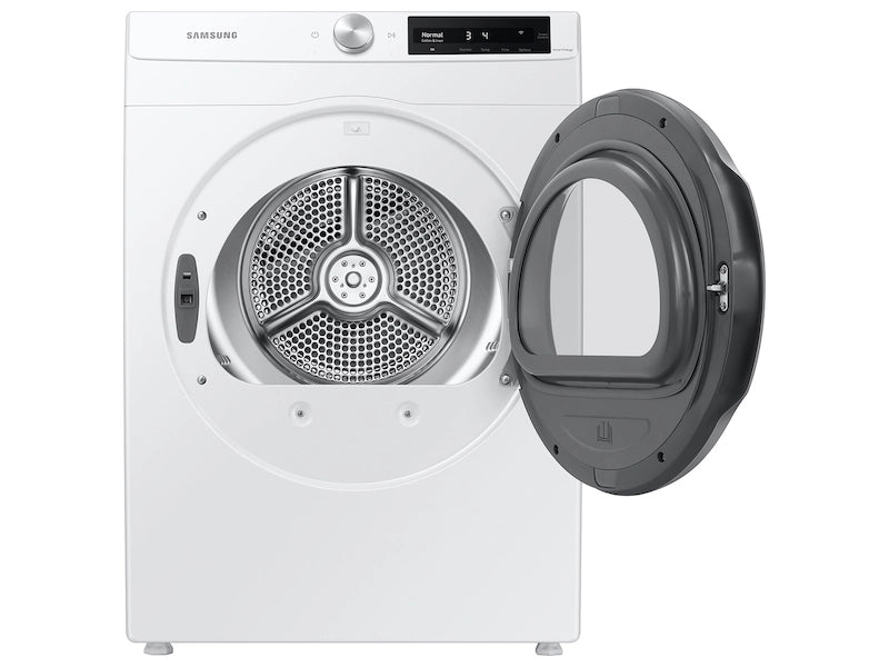 4.0 cu. ft. Electric Dryer with AI Smart Dial and Wi-Fi Connectivity in White