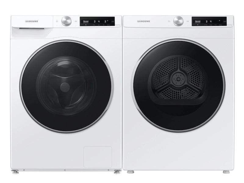 4.0 cu. ft. Electric Dryer with AI Smart Dial and Wi-Fi Connectivity in White