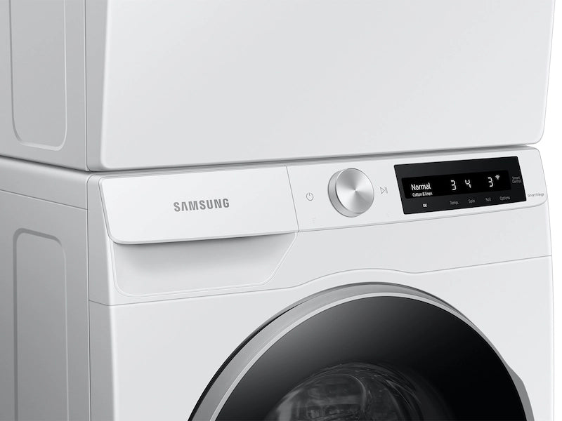 4.0 cu. ft. Electric Dryer with AI Smart Dial and Wi-Fi Connectivity in White