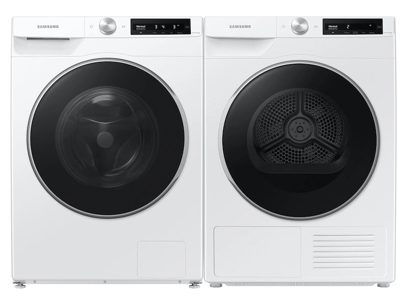 Samsung 4.0 cu. ft. Heat Pump Dryer with AI Smart Dial and Wi-Fi Connectivity in White