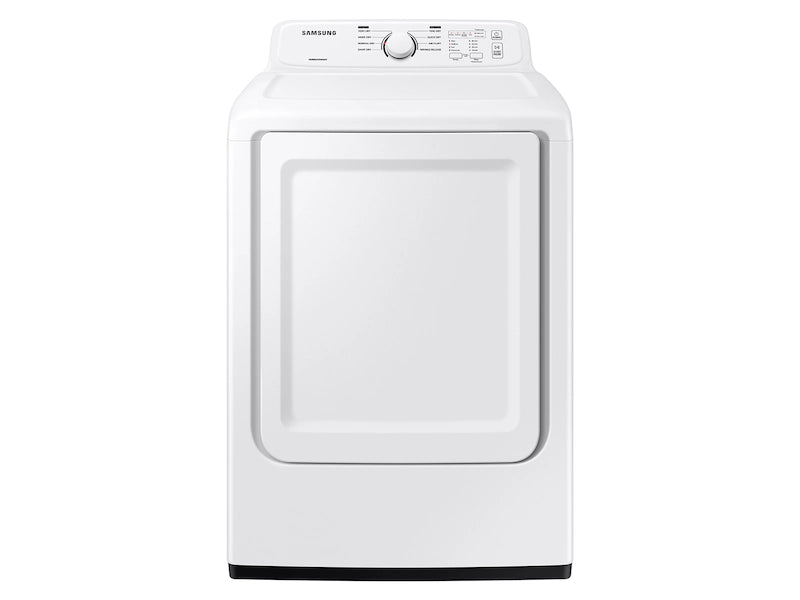 Samsung 7.2 cu. ft. Electric Dryer with Sensor Dry and 8 Drying Cycles in White