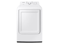 Samsung 7.2 cu. ft. Gas Dryer with Sensor Dry and 8 Drying Cycles in White