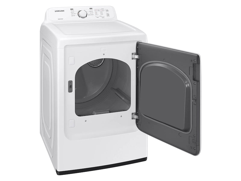 Samsung 7.2 cu. ft. Electric Dryer with Sensor Dry and 8 Drying Cycles in White