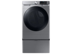 Samsung 7.5 cu. ft. Smart Electric Dryer with Steam Sanitize+ in Platinum