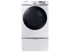 Samsung 7.5 cu. ft. Smart Electric Dryer with Steam Sanitize+ in White