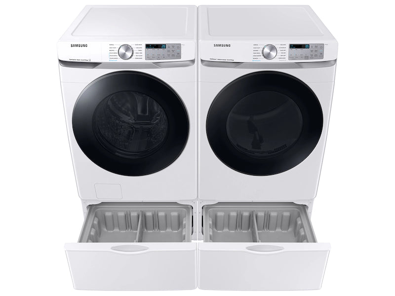 Samsung 7.5 cu. ft. Smart Electric Dryer with Steam Sanitize+ in White