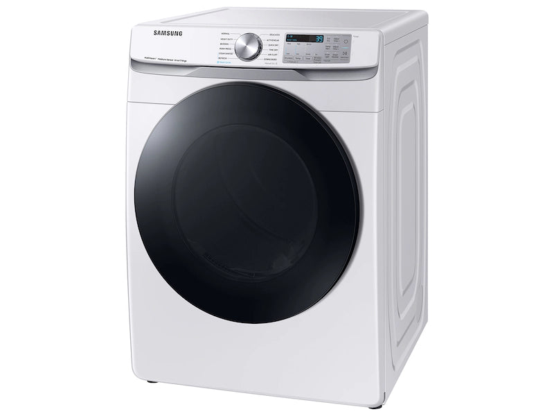 Samsung 7.5 cu. ft. Smart Electric Dryer with Steam Sanitize+ in White