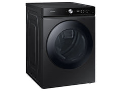 Samsung Bespoke 7.6 cu. ft. Ultra Capacity Electric Dryer with Super Speed Dry and AI Smart Dial in Brushed Black