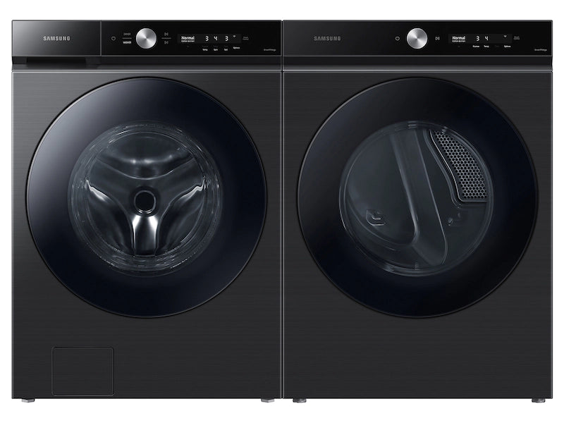 Samsung Bespoke 7.6 cu. ft. Ultra Capacity Electric Dryer with Super Speed Dry and AI Smart Dial in Brushed Black