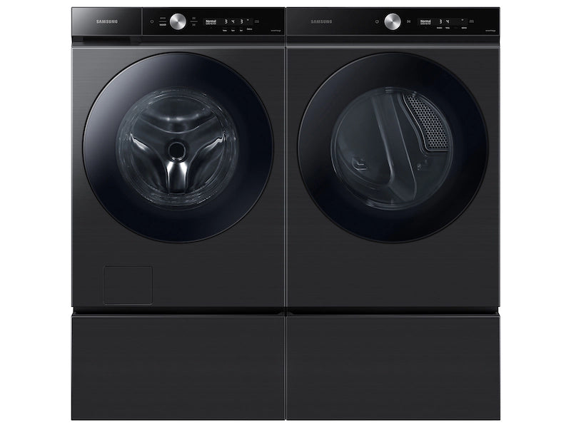 Samsung Bespoke 7.6 cu. ft. Ultra Capacity Electric Dryer with Super Speed Dry and AI Smart Dial in Brushed Black