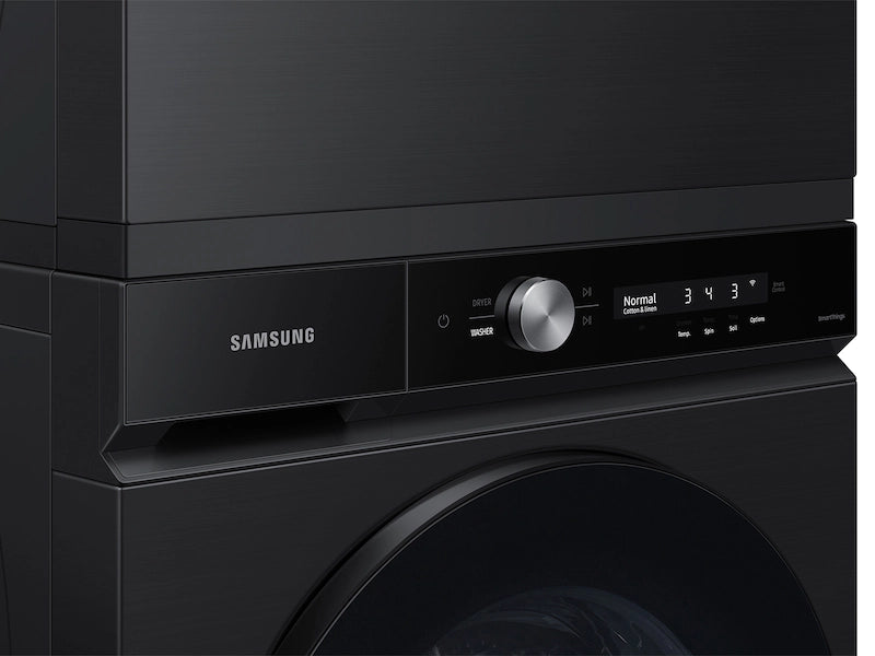 Samsung Bespoke 7.6 cu. ft. Ultra Capacity Electric Dryer with Super Speed Dry and AI Smart Dial in Brushed Black