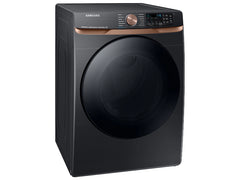 Samsung 7.5 cu. ft. Smart Gas Dryer with Steam Sanitize+ and Sensor Dry in Brushed Black