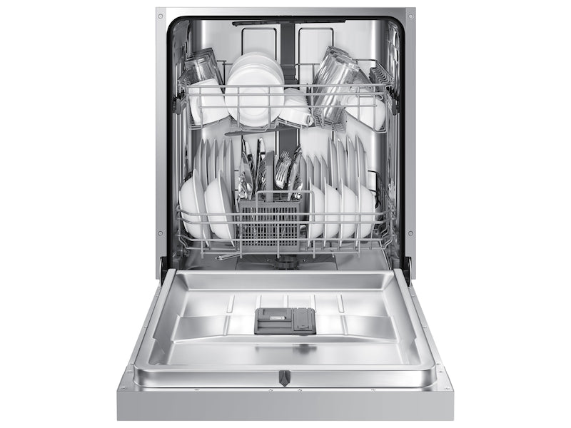 Samsung Front Control 52 dBA ADA Dishwasher in Stainless Steel DW60R2014US