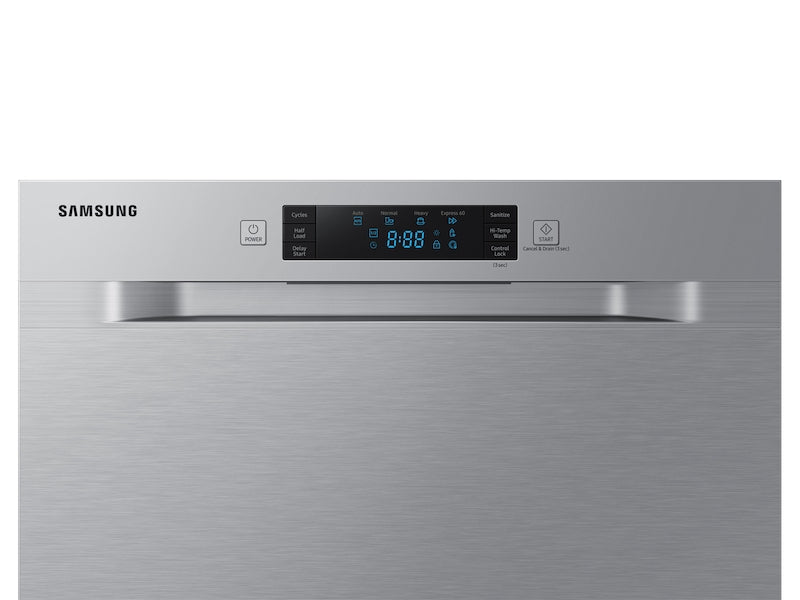 Samsung Front Control 52 dBA ADA Dishwasher in Stainless Steel DW60R2014US