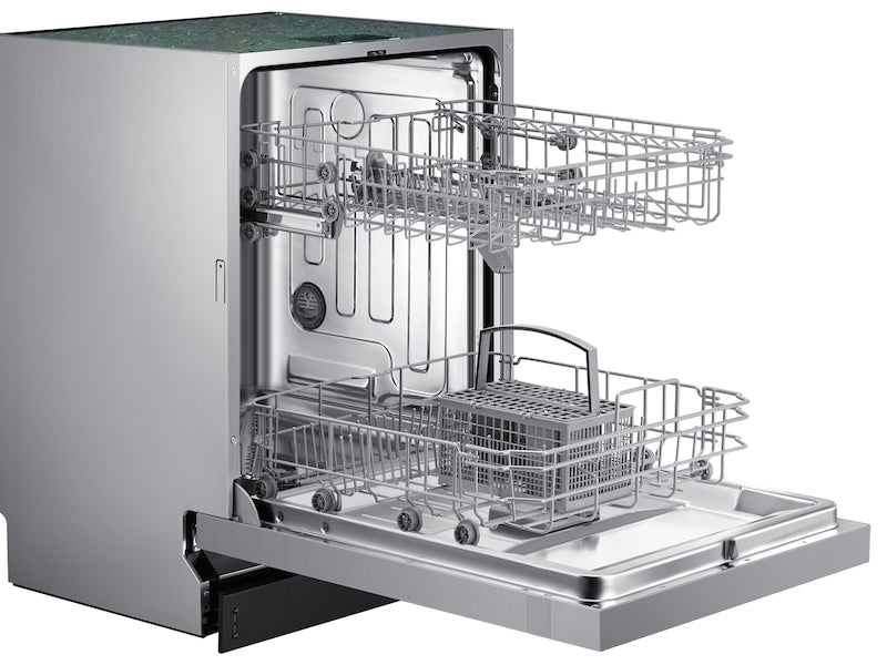 Samsung Front Control 52 dBA ADA Dishwasher in Stainless Steel DW60R2014US