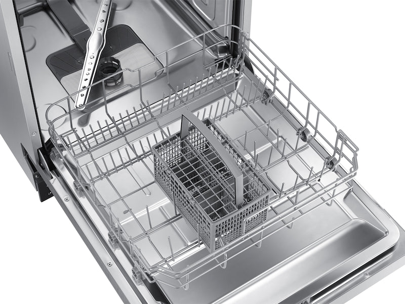 Samsung Front Control 52 dBA ADA Dishwasher in Stainless Steel DW60R2014US