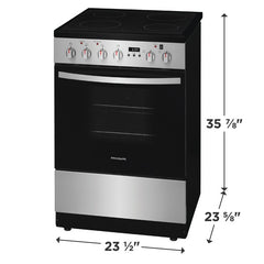 Frigidaire 24" Electric Range Stainless Steel