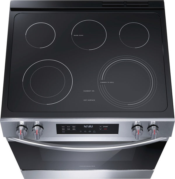 Frigidaire 30" Electric Range with Steam Clean Stainless Steel