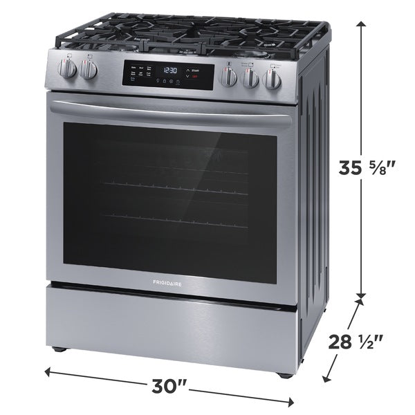 Frigidaire 30" Gas Range Stainless Steel