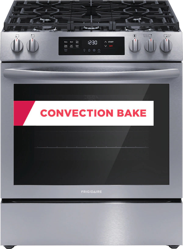 Frigidaire 30" Gas Range Stainless Steel