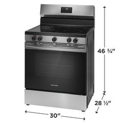 Frigidaire 30" Electric Range Stainless Steel