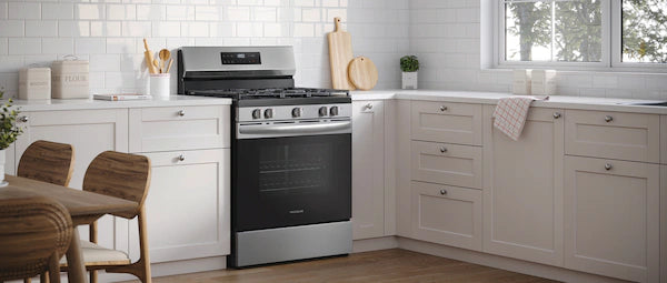 Frigidaire 30" Gas Range with Steam Clean Stainless Steel