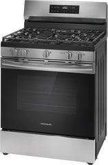 Frigidaire 30" Gas Range with Steam Clean Stainless Steel