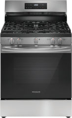 Frigidaire 30" Gas Range with Steam Clean Stainless Steel