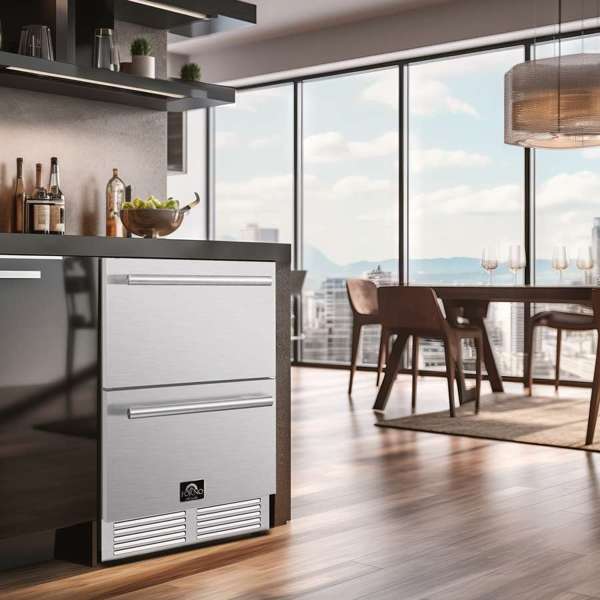 Forno Como 24" Indoor/Outdoor Drawer Refrigerator