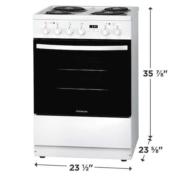 Frigidaire 24" Electric Range White