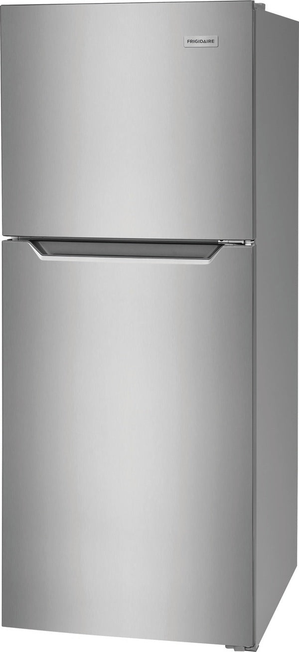 Frigidaire 11.6 cu. ft. Top Freezer Refrigerator in Brushed Steel, ADA Complian ENERGY STAR