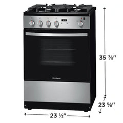 Frigidaire 24" Gas Range Stainless Steel