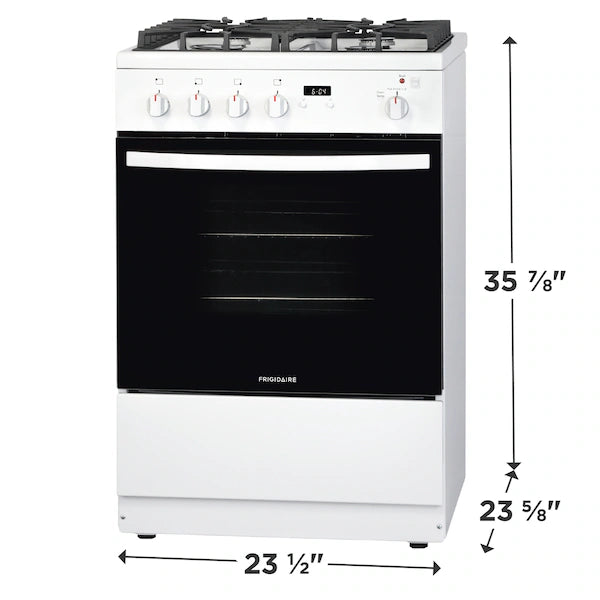 Frigidaire 24" Gas Range White