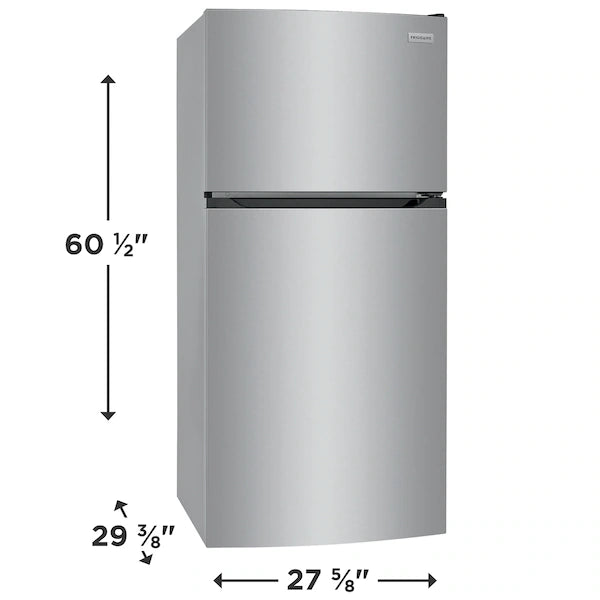 Frigidaire 13.9 Cu. Ft. Top Freezer Refrigerator Stainless Steel