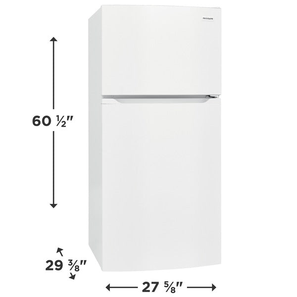 Frigidaire 13.9 Cu. Ft. Top Freezer Refrigerator White