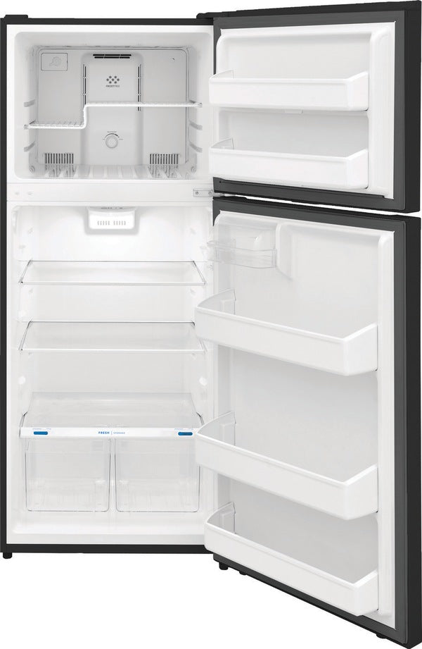 Frigidaire 17.6 Cu. Ft. - Top Freezer Refrigerator - Black