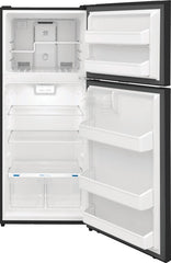 Frigidaire 17.6 Cu. Ft. - Top Freezer Refrigerator - Black