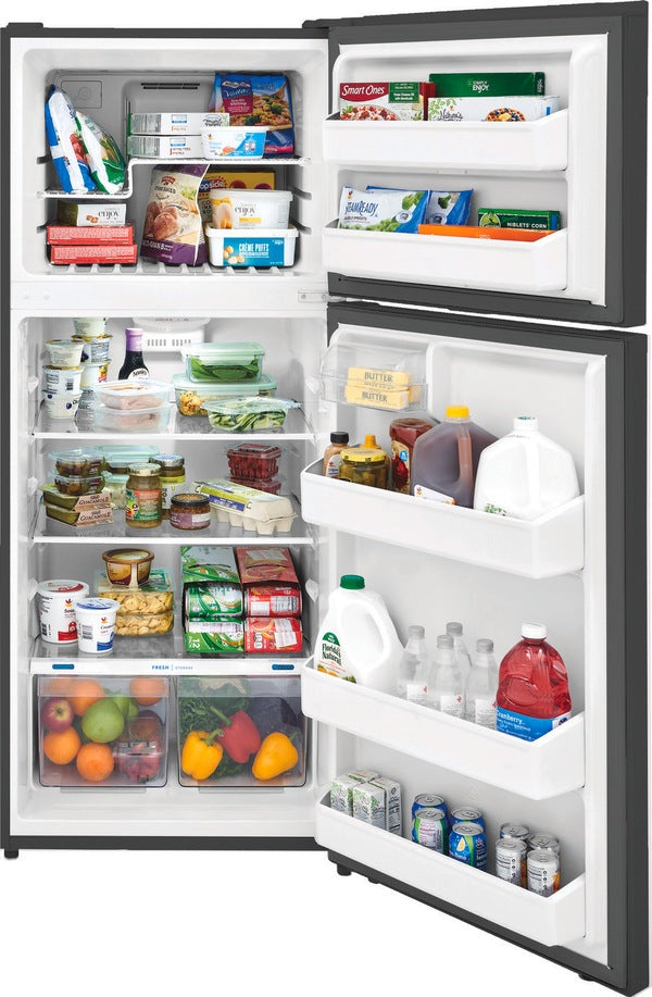 Frigidaire 17.6 Cu. Ft. - Top Freezer Refrigerator - Stainless Steel