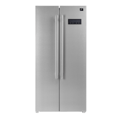 Forno Salerno 33″ Side-by-side 15.6 Cu.ft. Stainless Steel Refrigerator