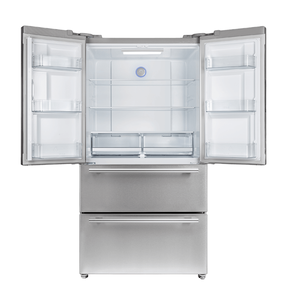 Forno Moena 36″ French Door 19.2 Cu.ft. Stainless Steel Refrigerator