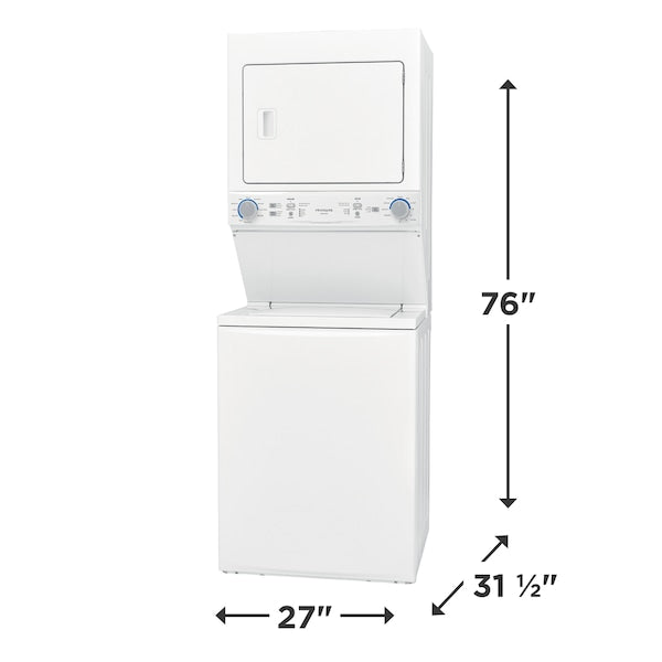 Frigidaire Electric Washer/Dryer Laundry Center - 3.9 Cu. Ft Washer and 5.5 Cu. Ft. Dryer