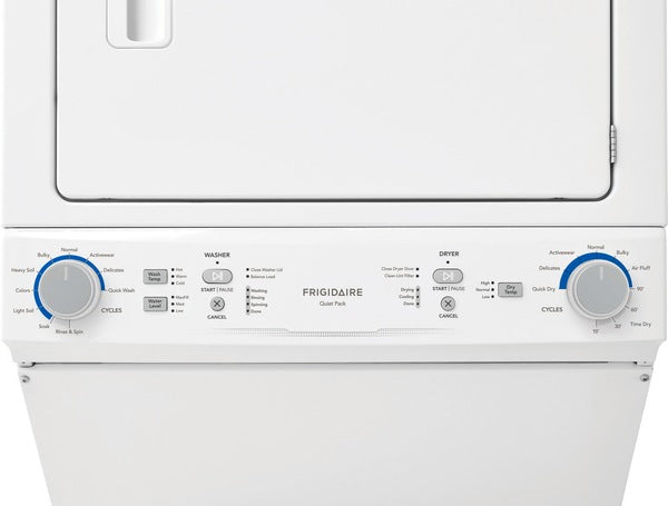 Frigidaire Gas Washer/Dryer Laundry Center - 3.9 Cu. Ft Washer and 5.5 Cu. Ft. Dryer