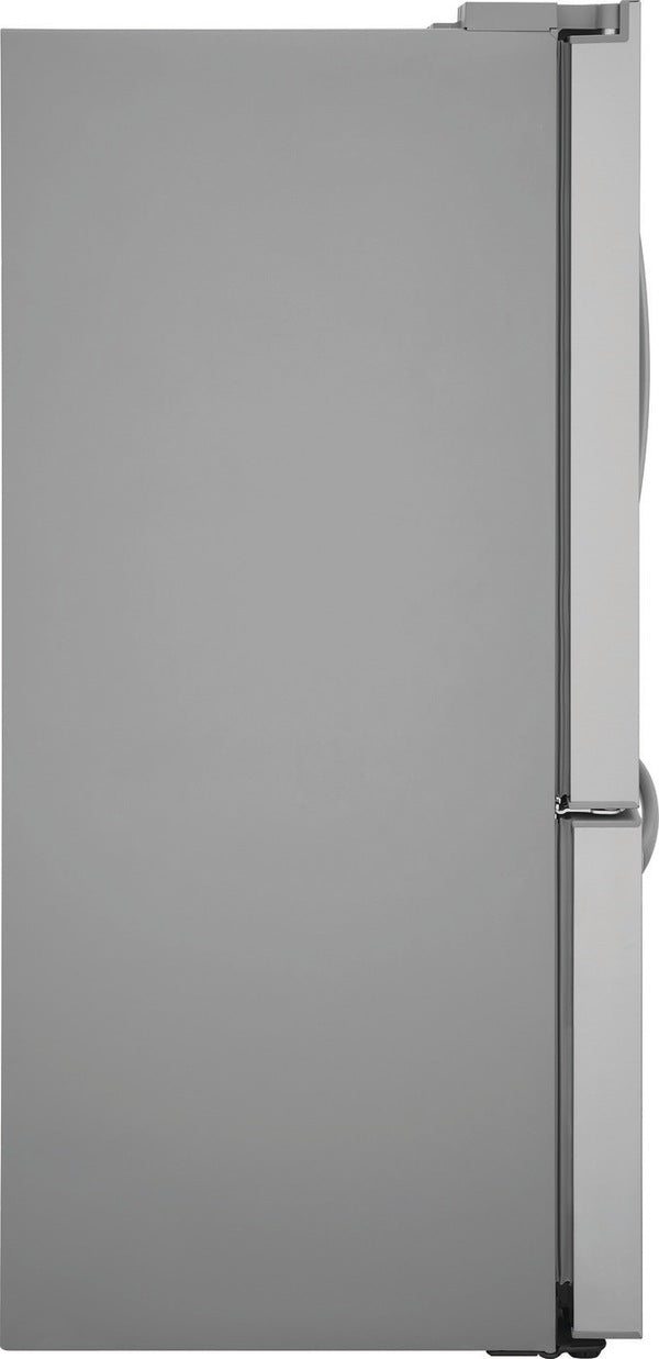 Frigidaire 27.8 Cu. Ft. 36 Inch French Door Refrigerator w/Water dispenser Energy Star Certified: Stainless Steel